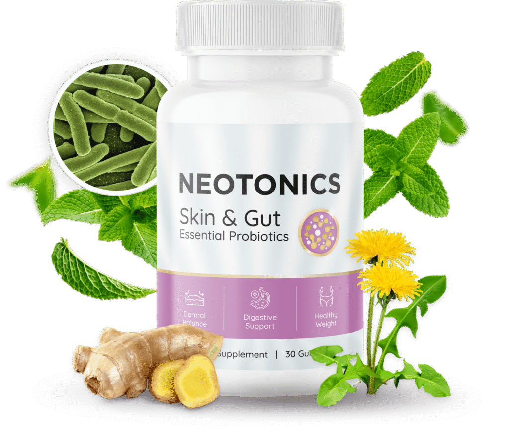 Neotonics skin and gut essential probiotics gummy